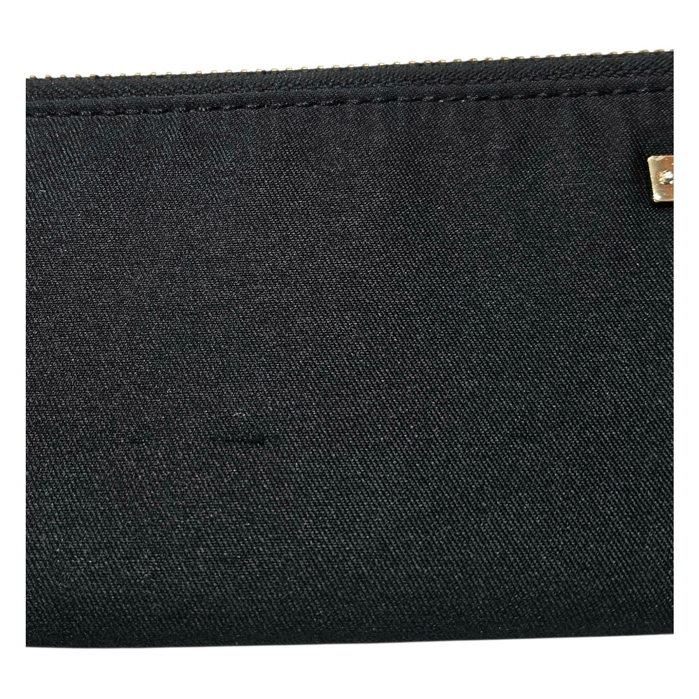 Kate Spade Rare Black Satin Evening Clutch - Picture 6 of 6